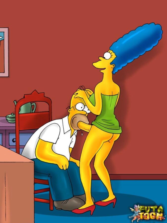 Free porn pics of The Simpsons - futa toon Series 4 of 14 pics