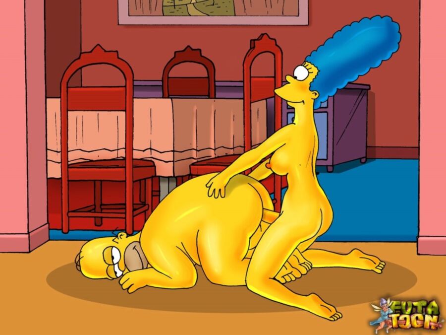 Free porn pics of The Simpsons - futa toon Series 9 of 14 pics