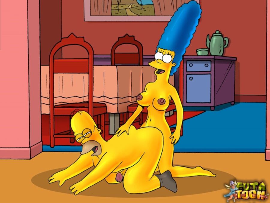 Free porn pics of The Simpsons - futa toon Series 10 of 14 pics