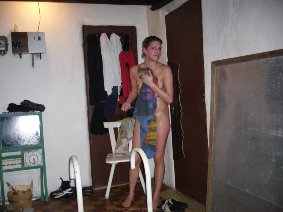 Free porn pics of Blonder Teen in der Sauna 4 of 13 pics