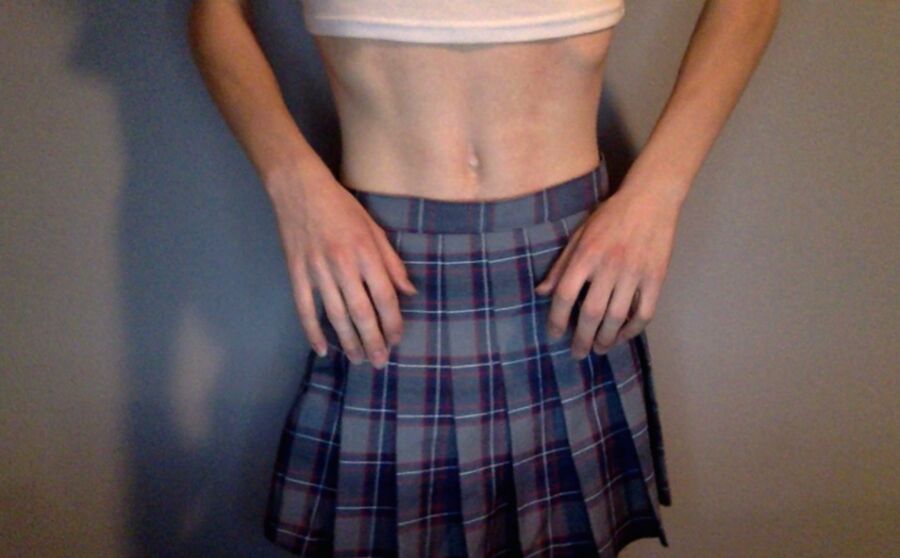 Free porn pics of My Anorexic Body / Crossdressing 4 of 6 pics