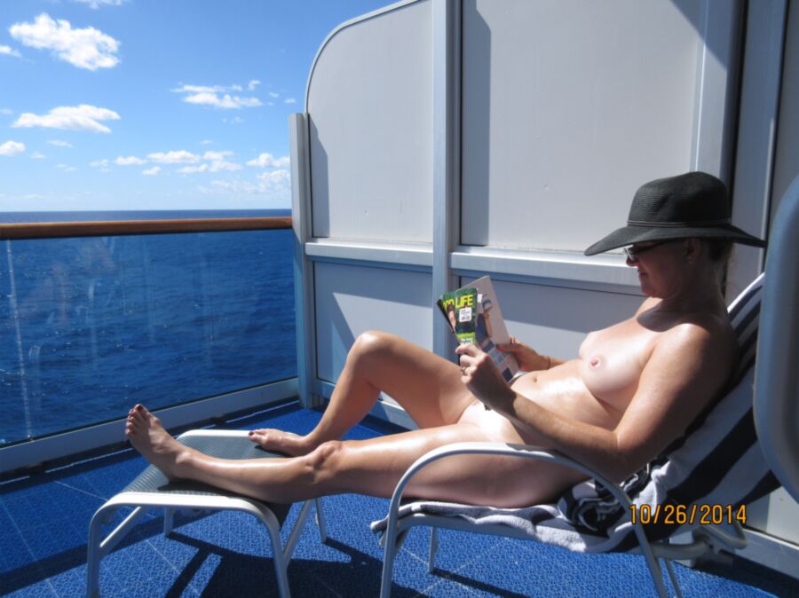 Nude Woman On A Cruise Ship
