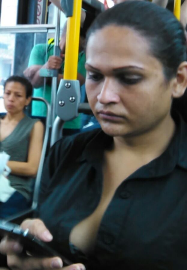 Free porn pics of Sluts I saw on the bus today! 15 of 19 pics