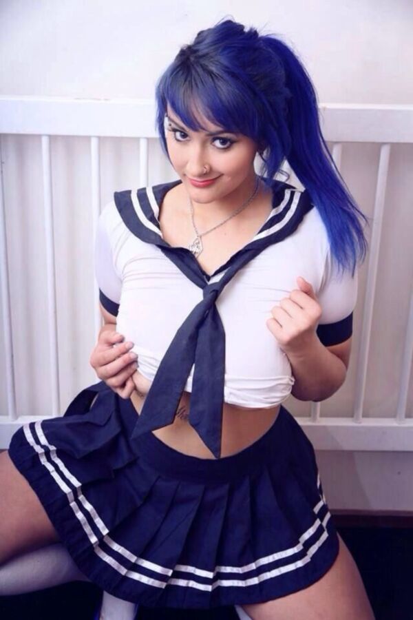 Free porn pics of Moniicow busty sailor cosplay 4 of 6 pics
