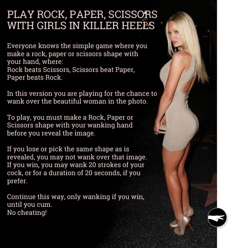 Free porn pics of ROCK, PAPER, SCISSORS - High Heel Beauties 1 of 81 pics