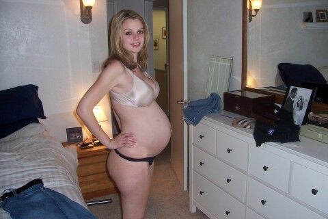 Free porn pics of Pregnant Blonde Slut Wife 17 of 26 pics