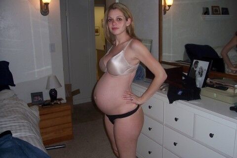 Free porn pics of Pregnant Blonde Slut Wife 2 of 26 pics