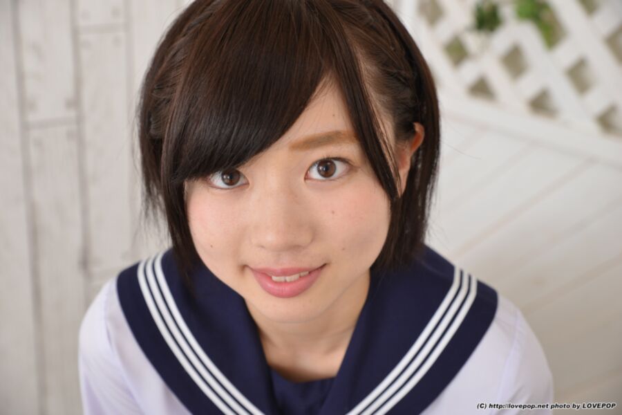 Free porn pics of JAV Idol Rin Sasayama schoolgirl cosplay 16 of 181 pics