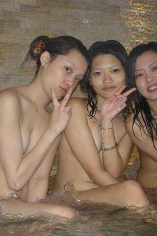 Free porn pics of Nude Asian Babe Having Fun at Spa 5 of 20 pics