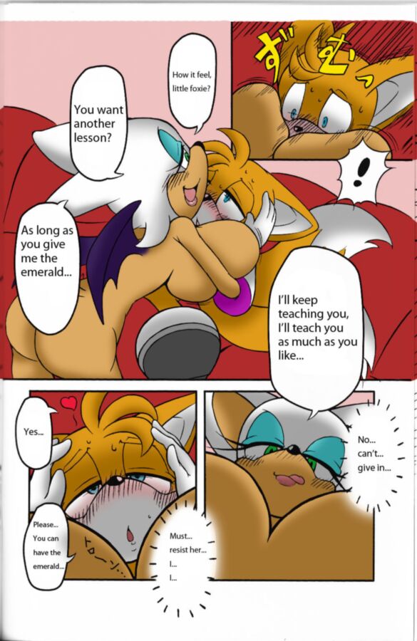 Free porn pics of Kemono no Kanzume (Rouge the Bat x Tails translated) 12 of 18 pics