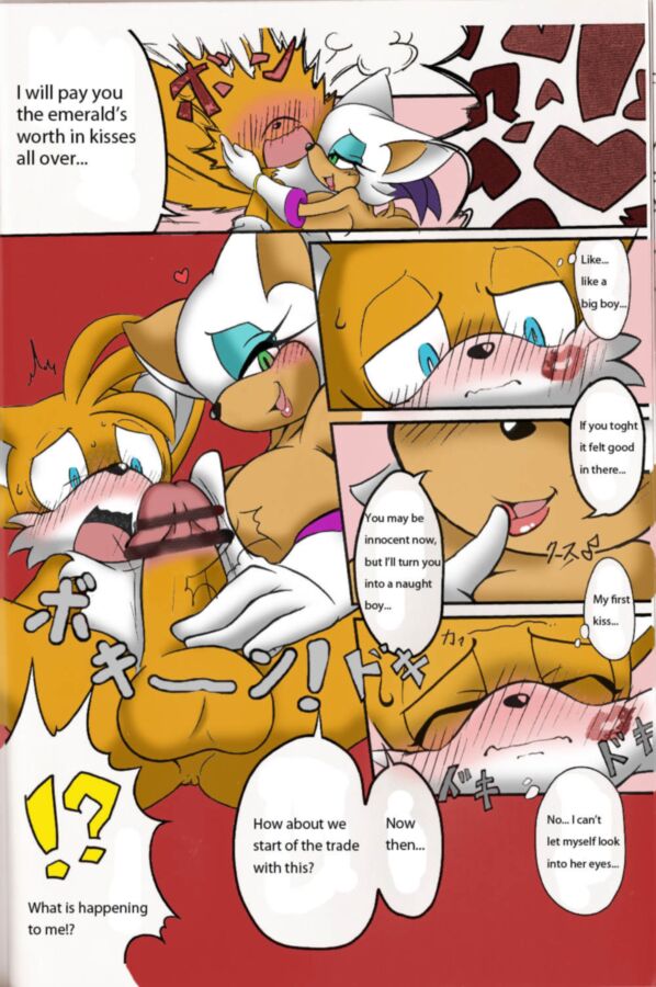Free porn pics of Kemono no Kanzume (Rouge the Bat x Tails translated) 6 of 18 pics
