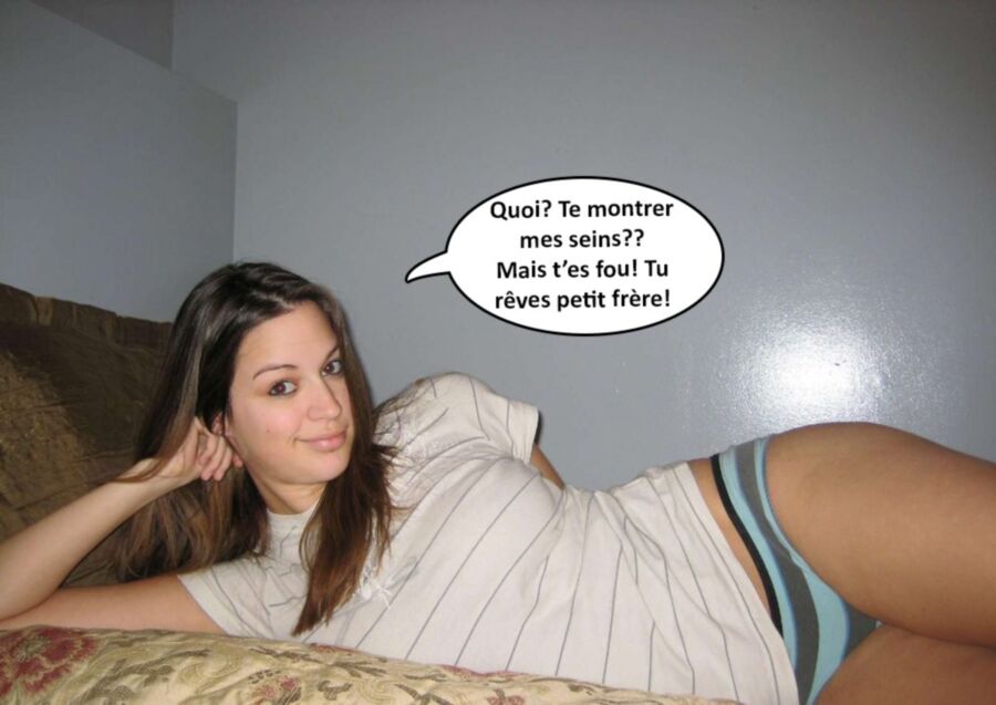 Free porn pics of French Captions - Bro-Sis Incest 15 of 16 pics