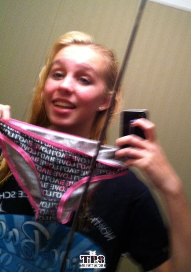 Free porn pics of Teen Kaitlyn Showing Off Her Cute Little Undies 5 of 24 pics