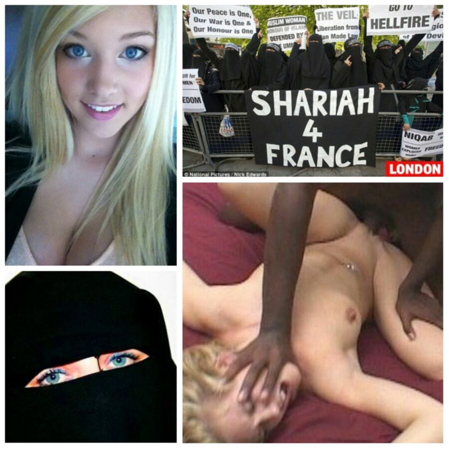 Free porn pics of Blondes converted to Muslim way of Breeding 24 of 47 pics