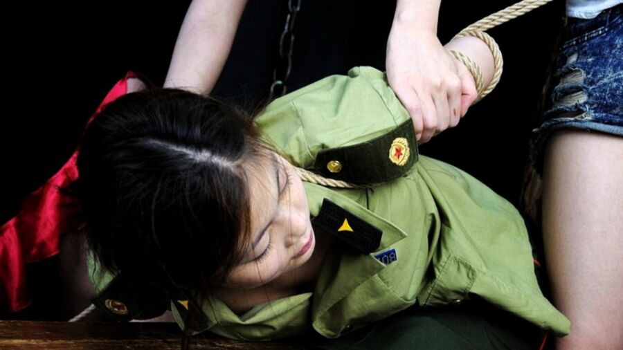Free porn pics of Chinese army girl captured and tortured 6 of 56 pics