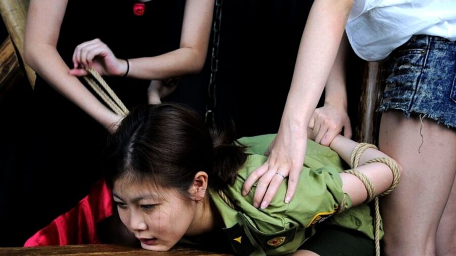 Free porn pics of Chinese army girl captured and tortured 8 of 56 pics