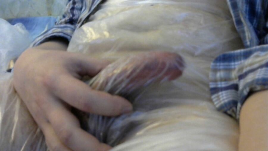 Free porn pics of Clear sexy plastic sheets play 19 of 24 pics