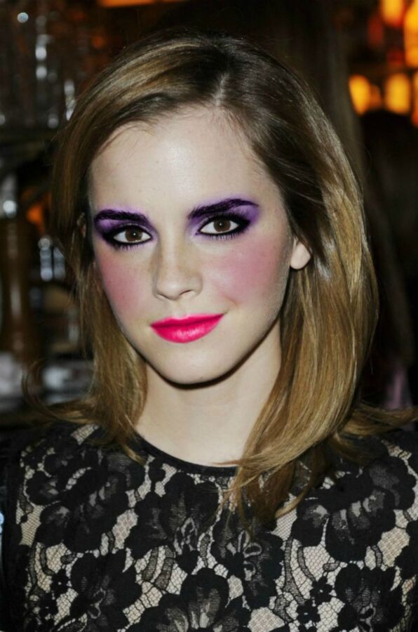 Free porn pics of Emma Watson Slutty Makeup fakes 6 of 13 pics
