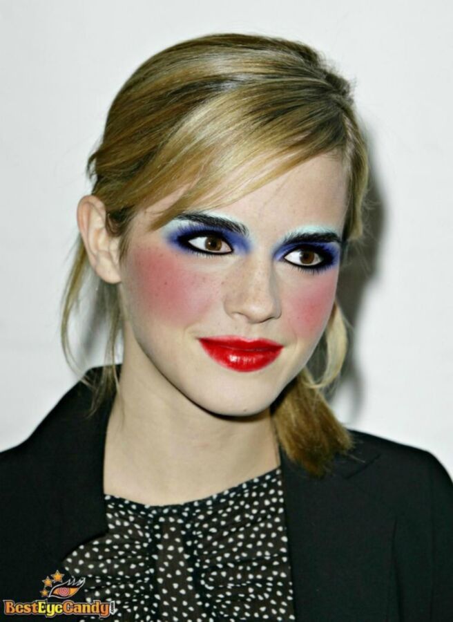 Free porn pics of Emma Watson Slutty Makeup fakes 7 of 13 pics