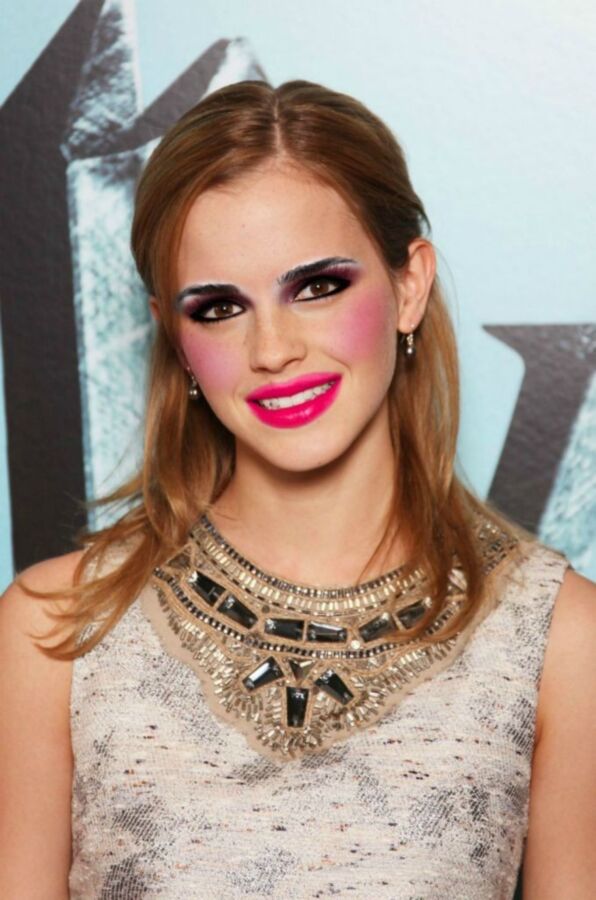 Free porn pics of Emma Watson Slutty Makeup fakes 8 of 13 pics