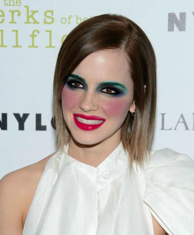 Free porn pics of Emma Watson Slutty Makeup fakes 9 of 13 pics