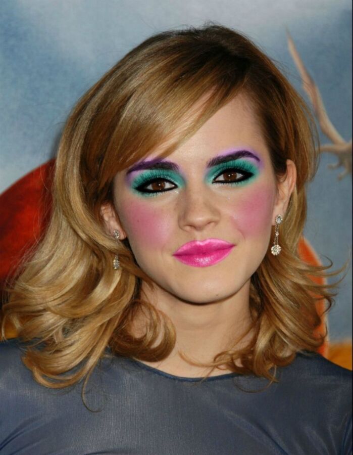 Free porn pics of Emma Watson Slutty Makeup fakes 13 of 13 pics