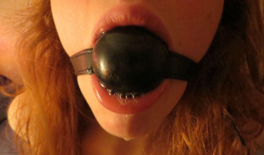 Free porn pics of Curated Collection - Gagged and Drooling 1 of 2 pics