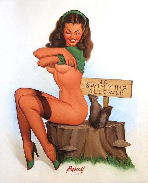Free porn pics of Sexy Pin Ups (Vintage Looking) 6 of 25 pics