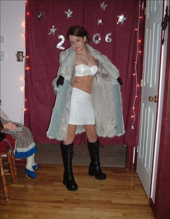 Free porn pics of Girl in fur coat 12 of 22 pics