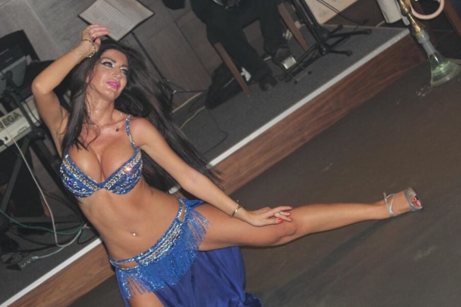 Free porn pics of Arabic Dancer Samaher 17 of 19 pics