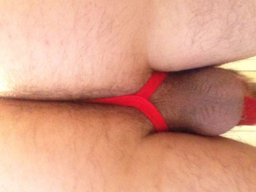 Free porn pics of New red underwear  12 of 12 pics