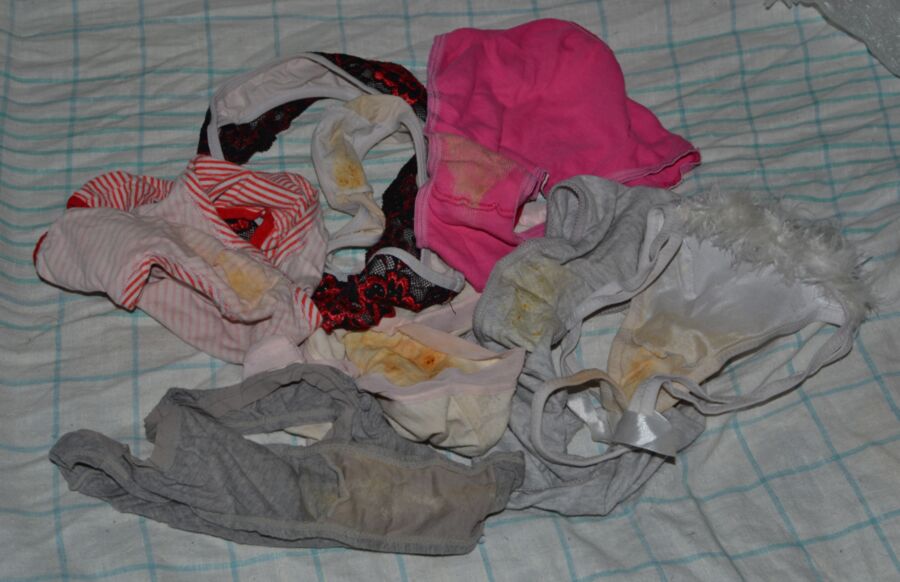 Free porn pics of Collection of worn pants 8 of 26 pics