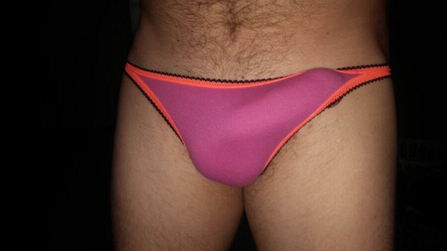 Free porn pics of pink string bikini panty 20 of 45 pics