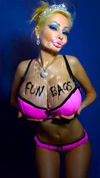 Free porn pics of Bimbo Bukkake Special - Big Tits with big facials and cumshots 1 of 15 pics