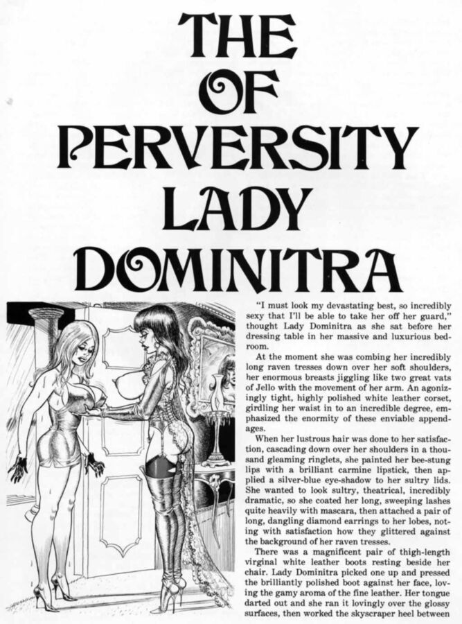 Free porn pics of Perversity of Lady Dominitra - Bill Ward - Unknown Pub. 1 of 8 pics