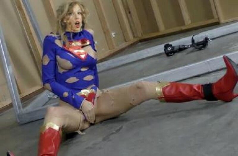Free porn pics of Taylor As Supergirl femdom bondage peril 6 of 8 pics