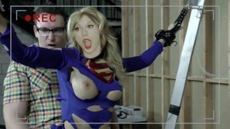 Free porn pics of Taylor As Supergirl femdom bondage peril 3 of 8 pics
