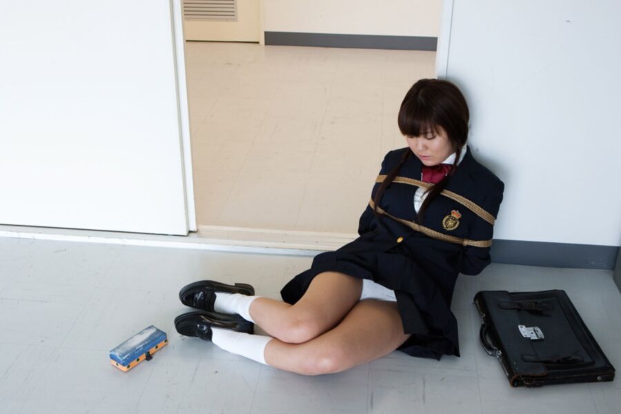 Free porn pics of Yummy Schoolgirl Uniform Shibari 13 of 238 pics