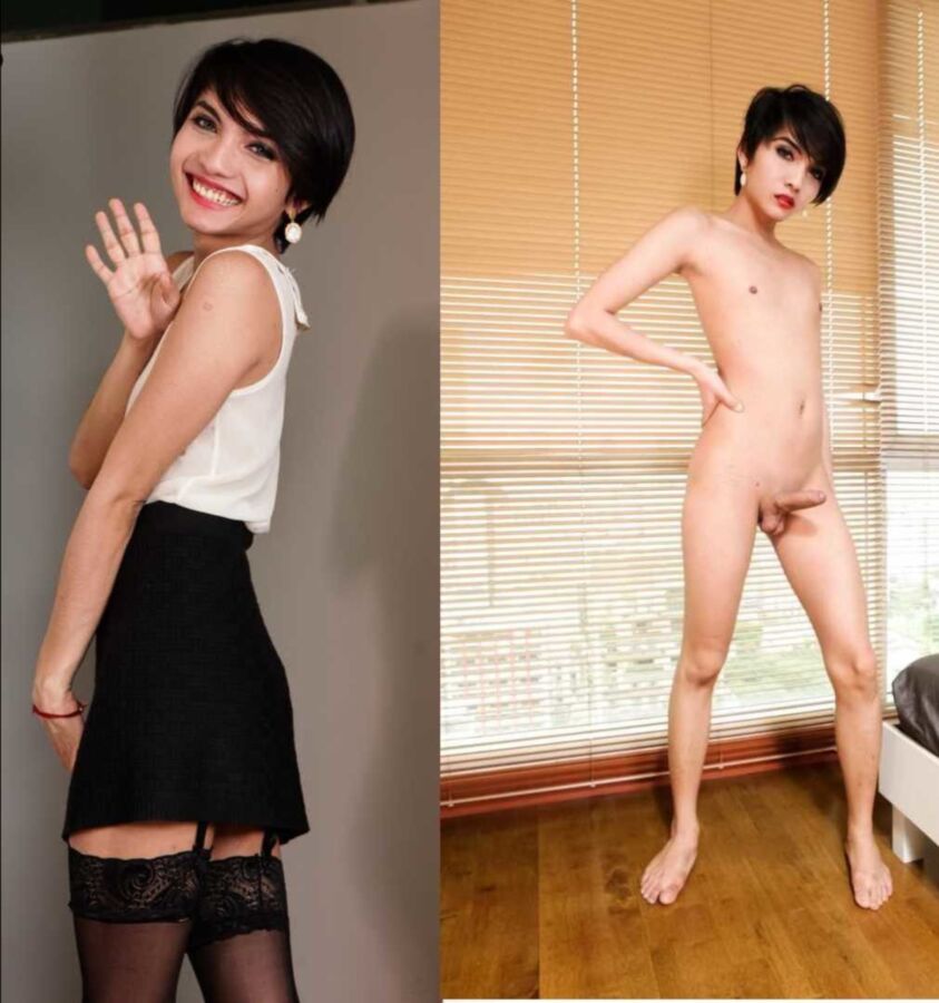 Free porn pics of Dressed & Undressed - Ladyboys 17 of 24 pics