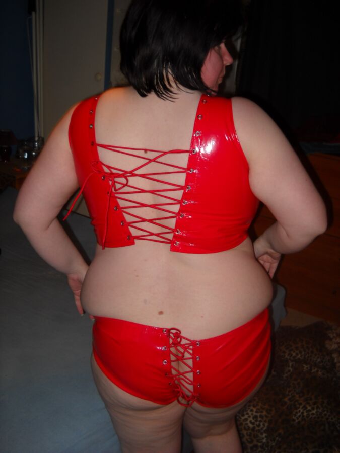 Free porn pics of BBW LATEX PVC Wife for free sharing.. ;)  3 of 8 pics