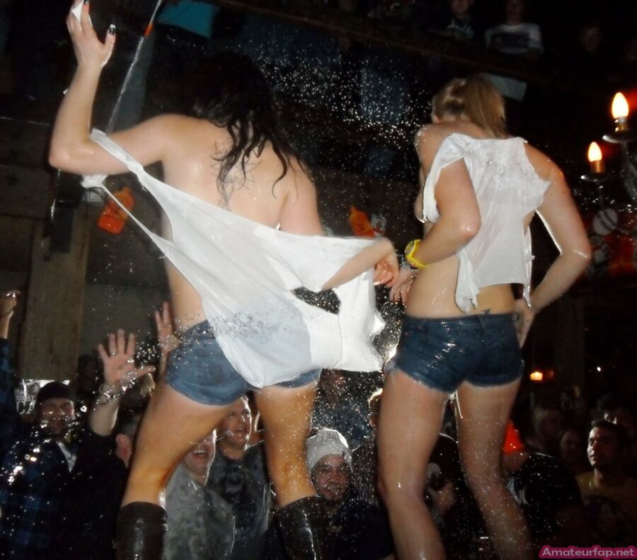 Free porn pics of Amateur Wet Girls Strip Night 19 of 30 pics