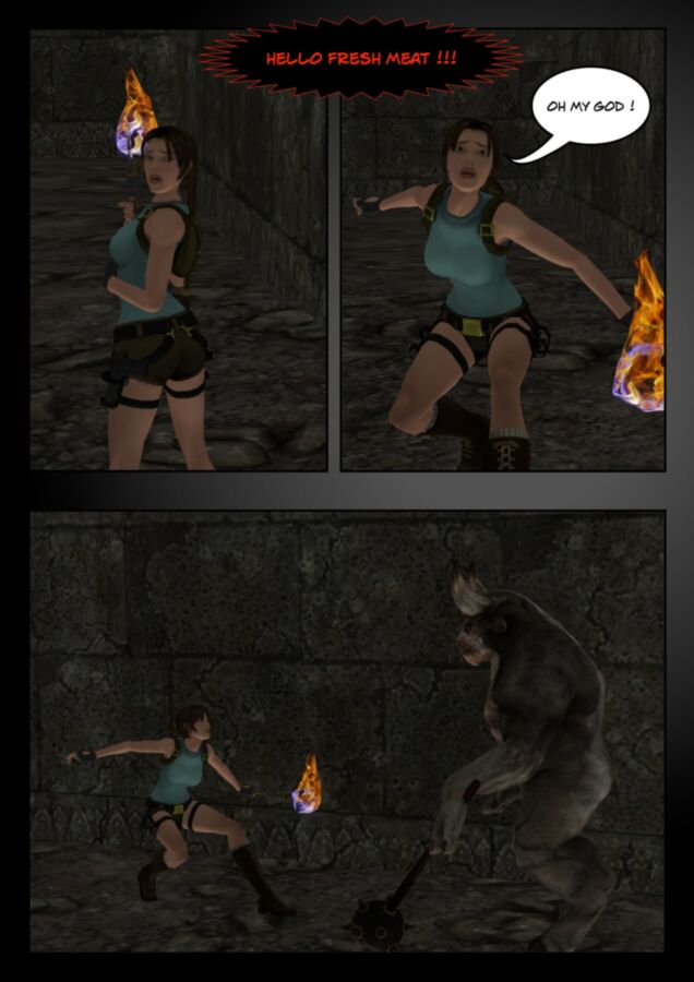 Free porn pics of Lara Croft Vs The Minotaurus W.I.P. 2 of 29 pics
