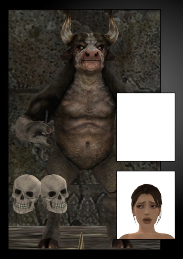 Free porn pics of Lara Croft Vs The Minotaurus W.I.P. 9 of 29 pics