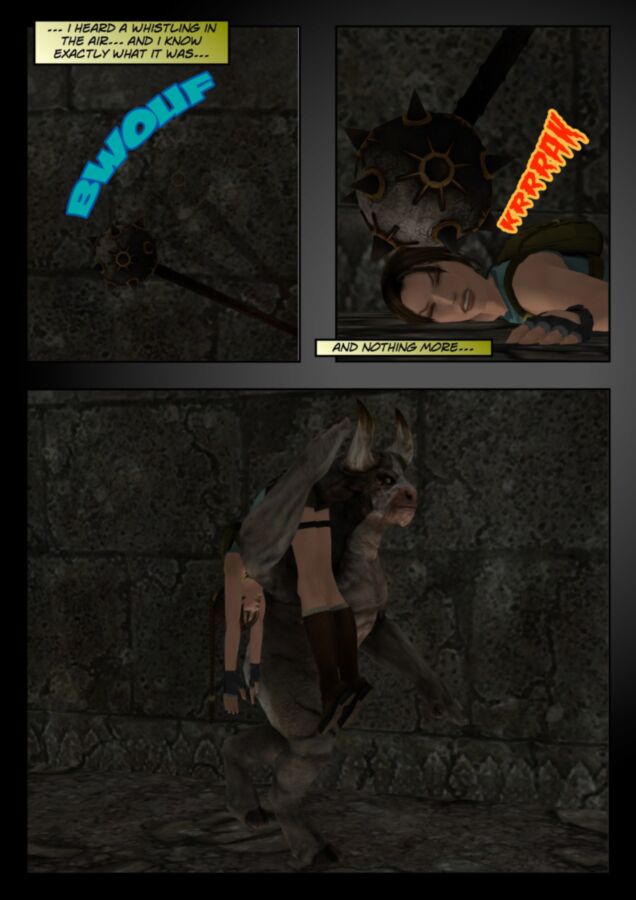 Free porn pics of Lara Croft Vs The Minotaurus W.I.P. 7 of 29 pics