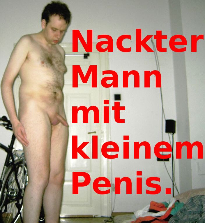 Free porn pics of Sexuell erregter nackter Mann mit kleinem Penis 3 of 6 pics