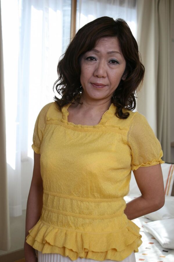 Free porn pics of  Japanese Granny Eriko Nishimura strips, showers, and fucks  3 of 435 pics