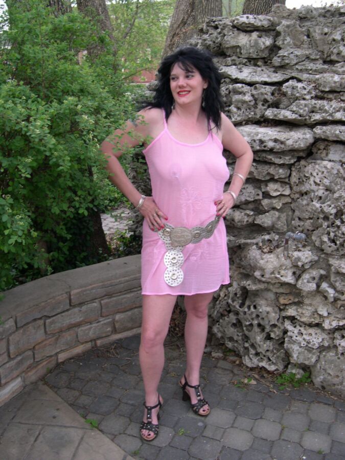 Free porn pics of SexySlut Auntie Looks So Fuckable in Her Pink Dress 17 of 59 pics