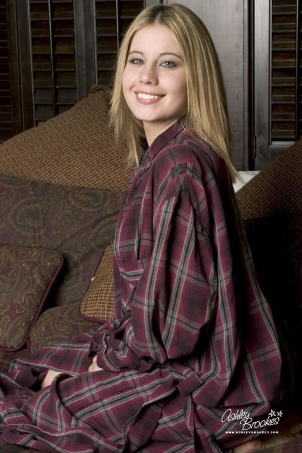 Free porn pics of Ashley Brookes - Flirty in Flanel 5 of 57 pics