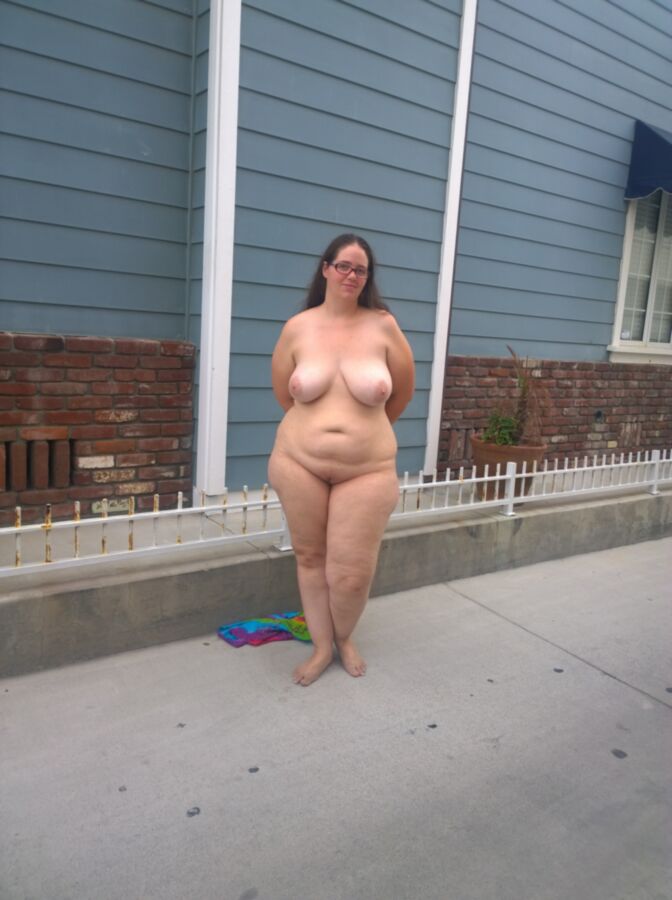 Outdoor chubby bgg wet