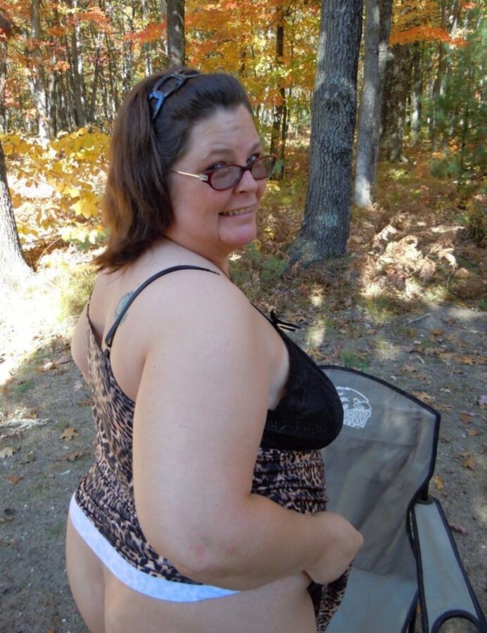 Free porn pics of Hairy Mature BBW (outdoor) 15 of 57 pics